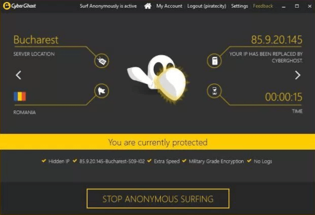 cyberghost 6 activation key 2016